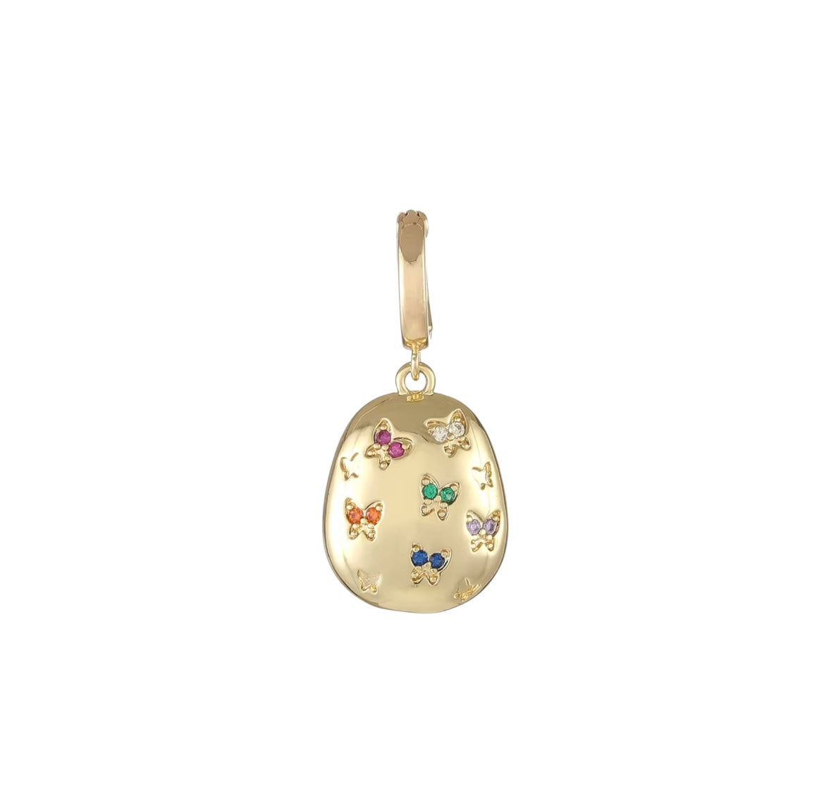 Charm a Clip Farfalle Dorate
