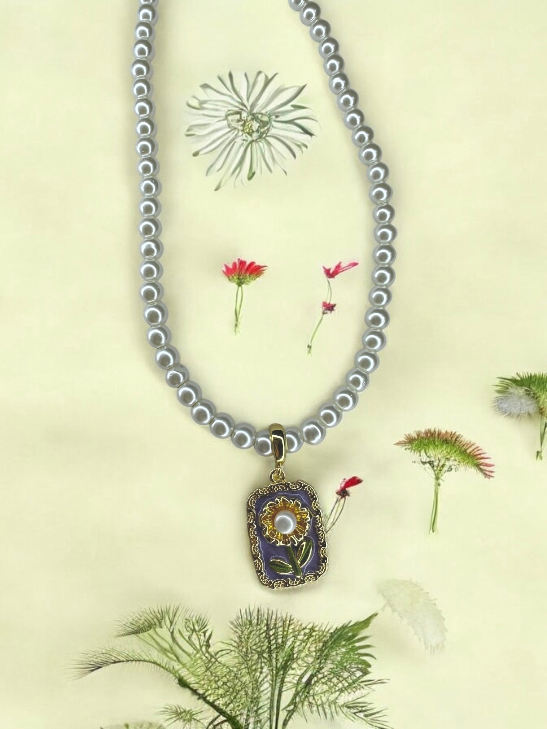 Collana Aurora Fiorita
