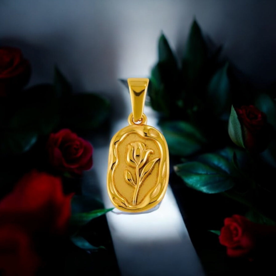 Charm Rosa Dorata dell’Incanto