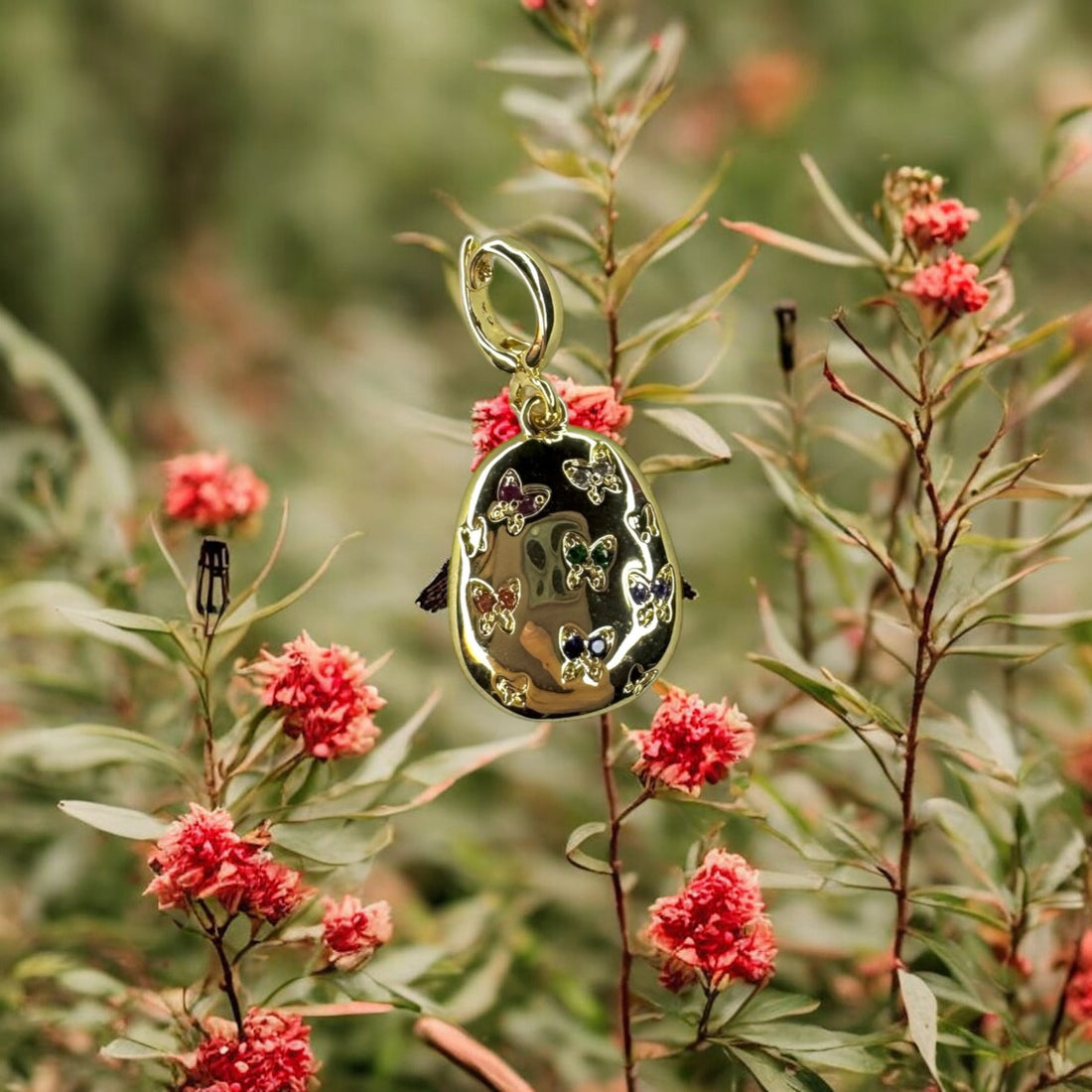 Charm a Clip Farfalle Dorate