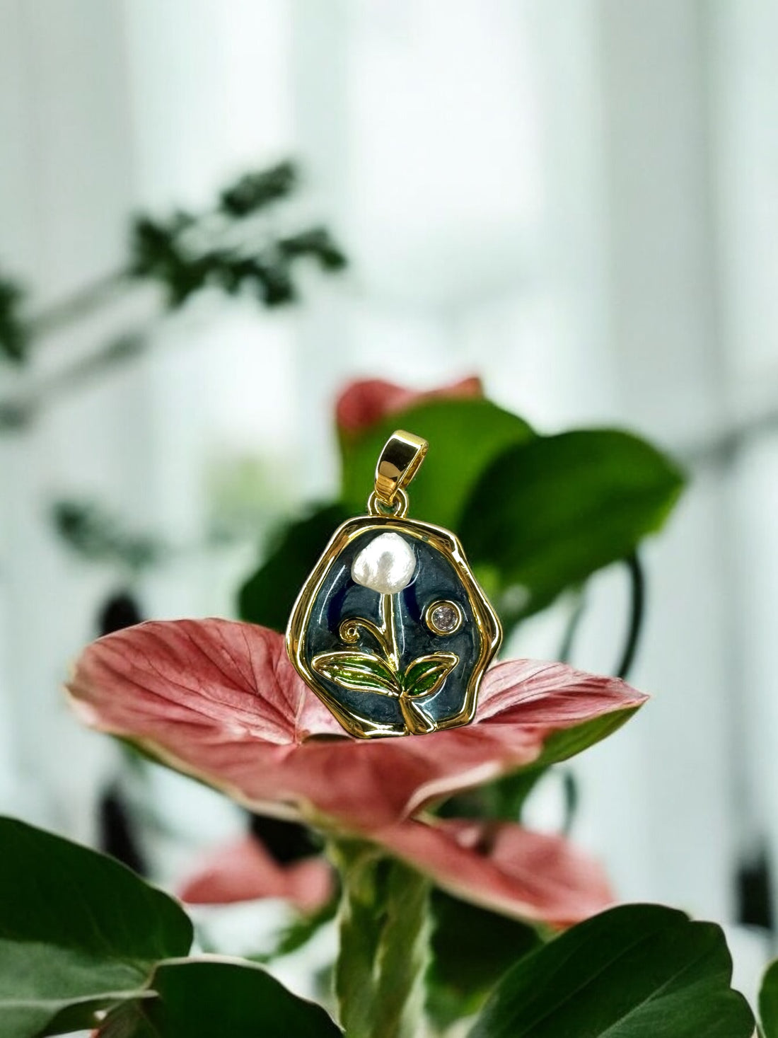 Charm Perla floreale