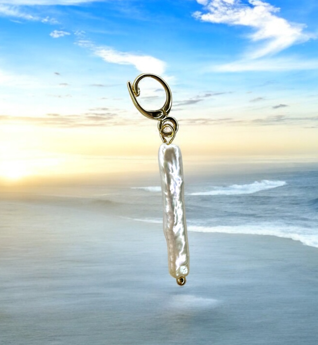 Charm a Clip Perla Barocca