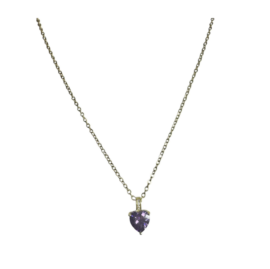 Collana Cuore di Lavanda Incantata