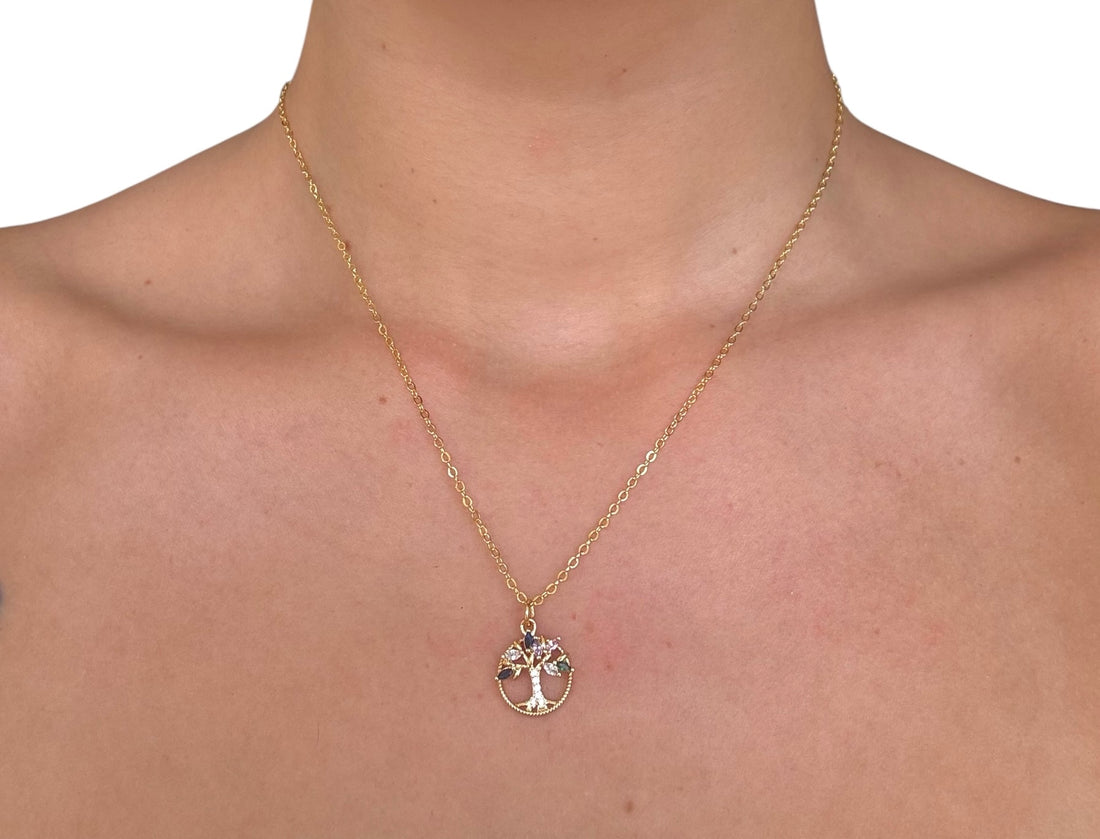 Collana Albero della Vita Multicolor