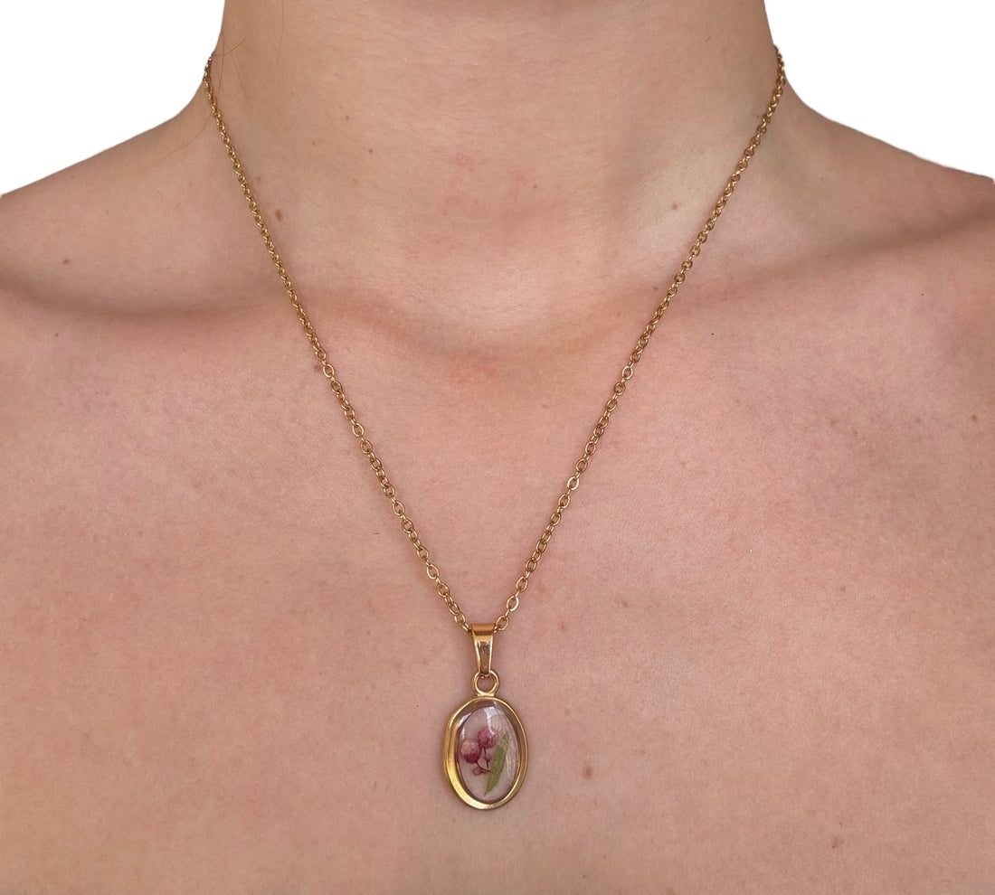 Respiro dell’Aura – Collana con Boccioli