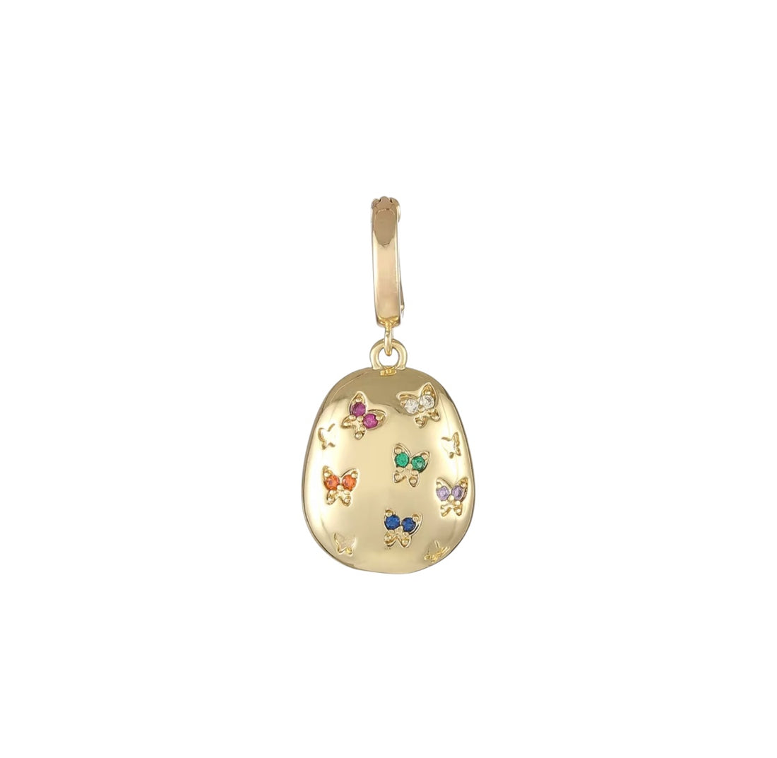 Charm a Clip Farfalle Dorate