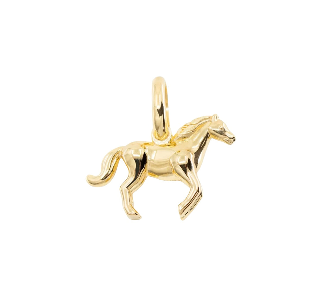 Charm Cavallo Dorato dell’Aura