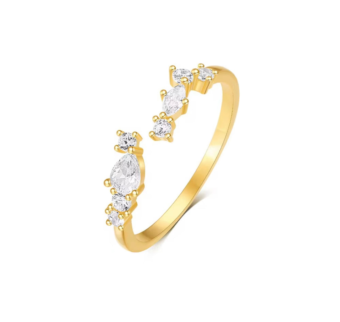 Anello Stellato “Luce d’Aura”