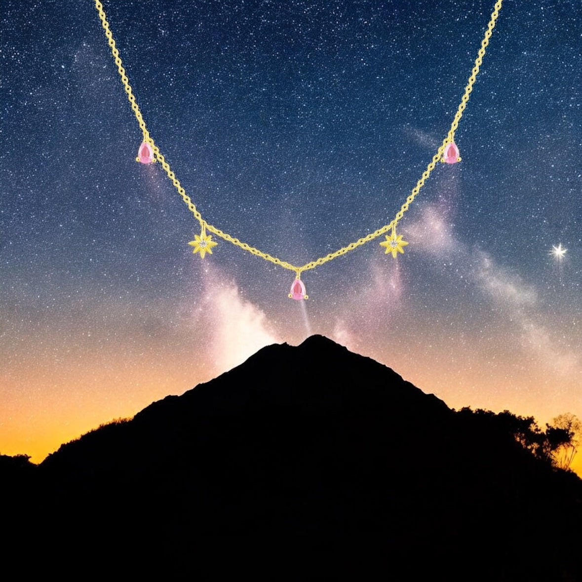 Collana Luce di Stelle