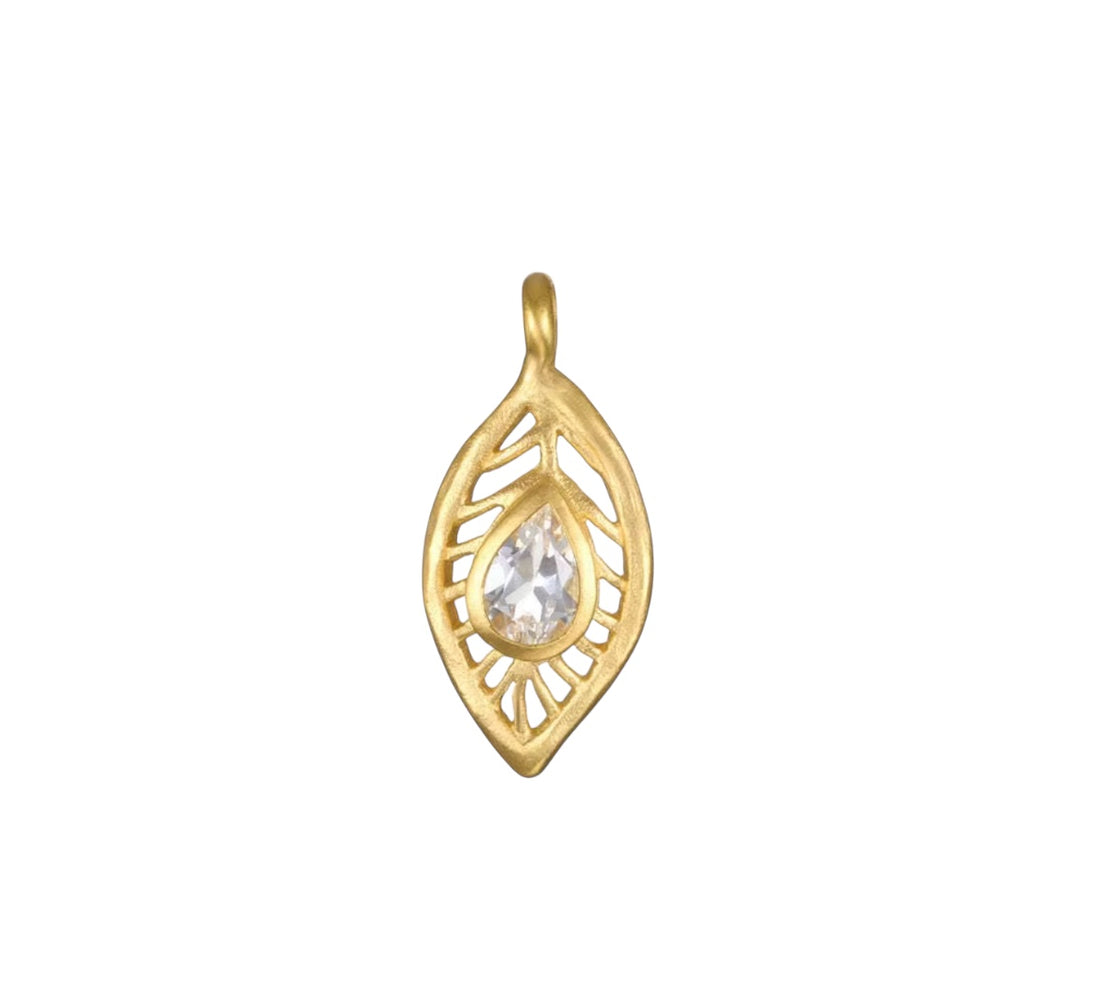 Charm Foglia di Luce
