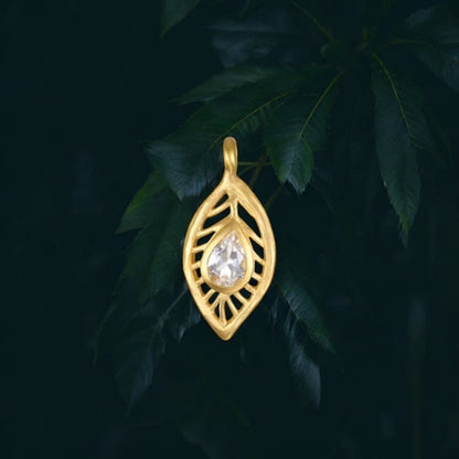 Charm Foglia di Luce