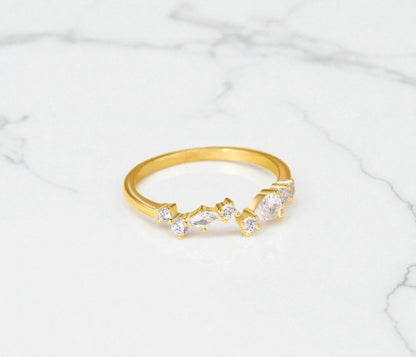 Anello Stellato “Luce d’Aura”