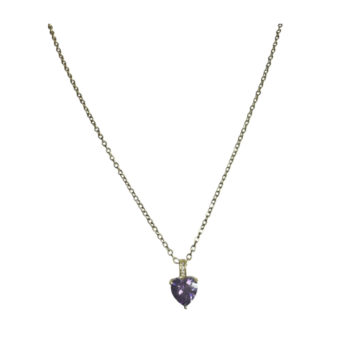 Collana Cuore di Lavanda Incantata