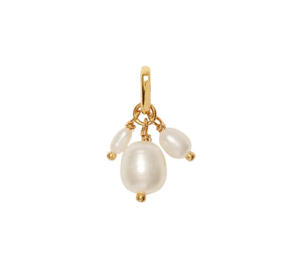 Charm triade di perle